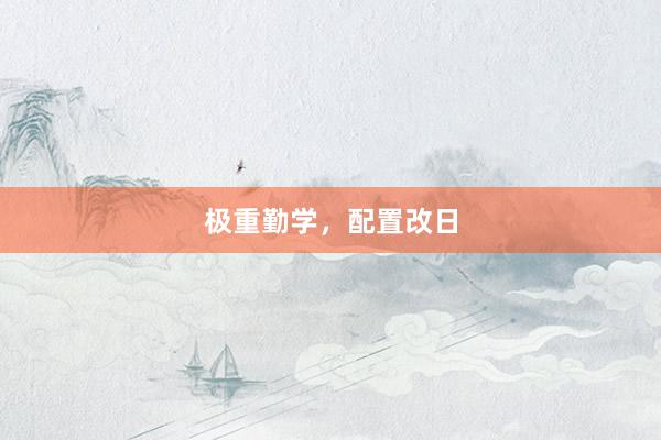 极重勤学，配置改日
